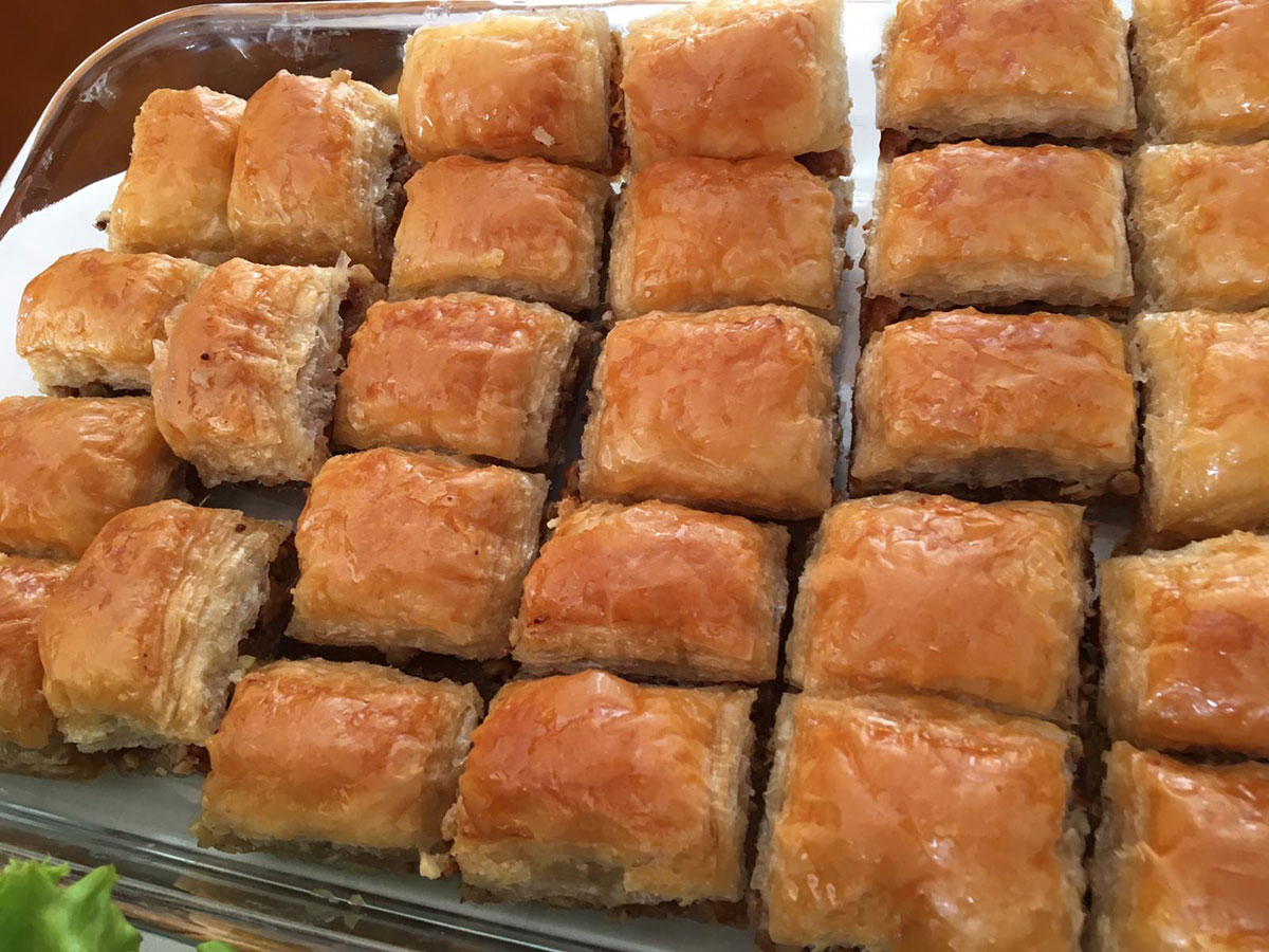 Walnut and Hazelnut Baklava