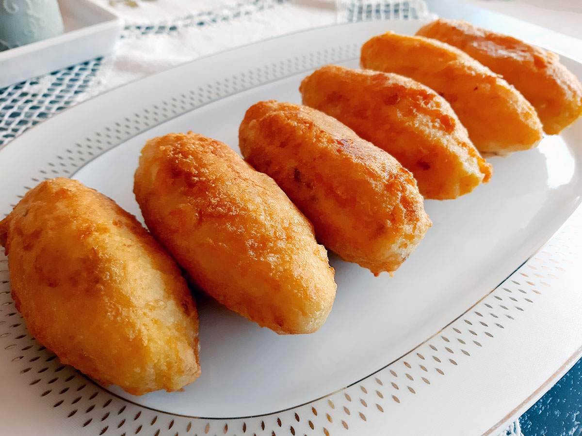 Kıyma Dolgulu Patates Köftesi tarifi