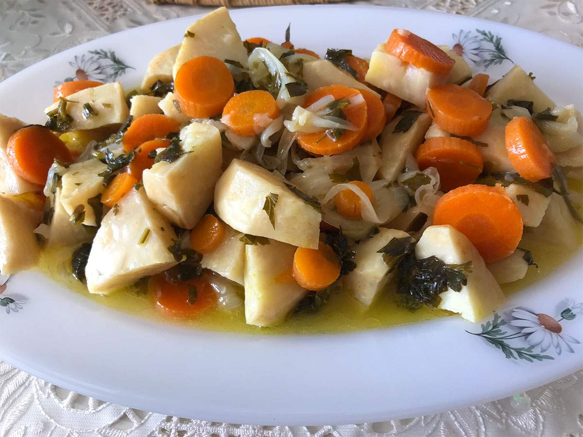 Zeytinyağlı Kereviz tarifi