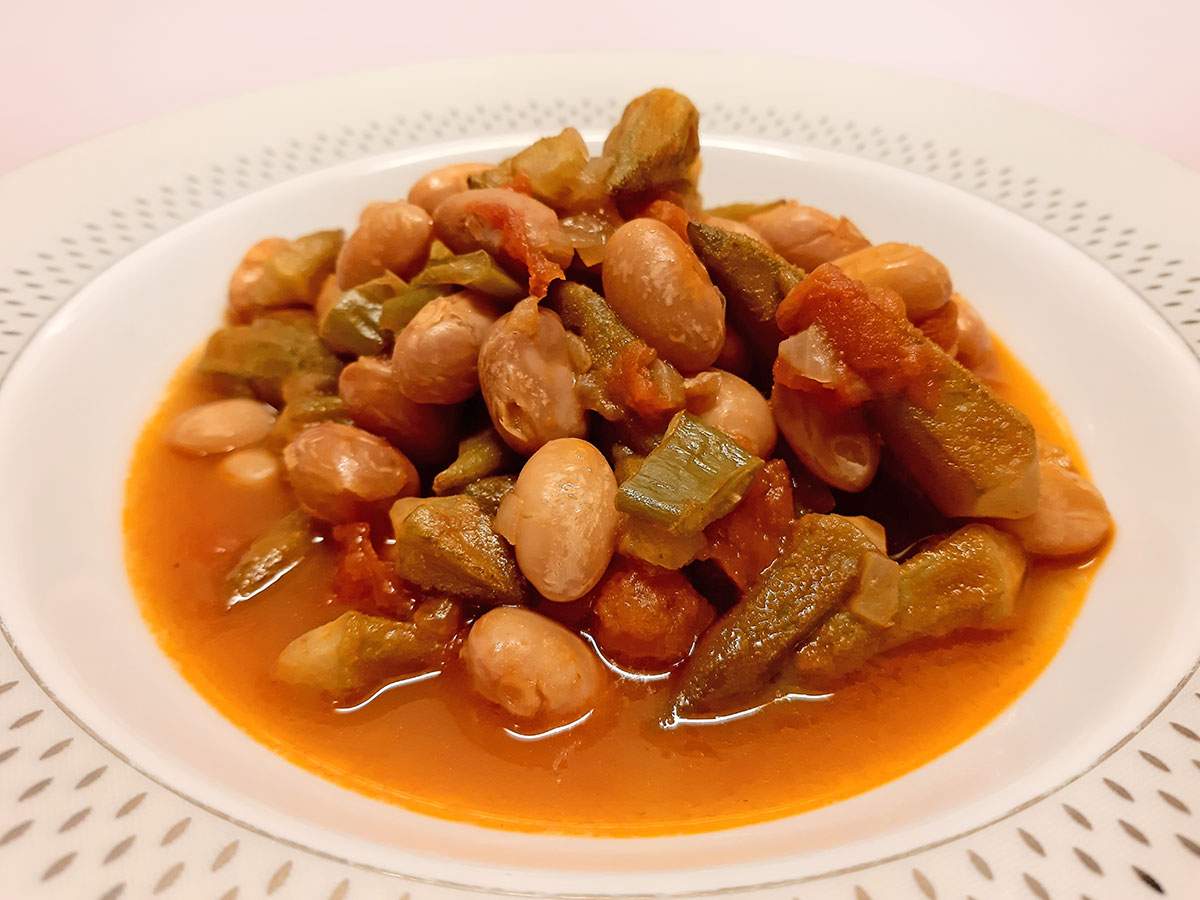 Barbunyalı Bamya Yemeği tarifi