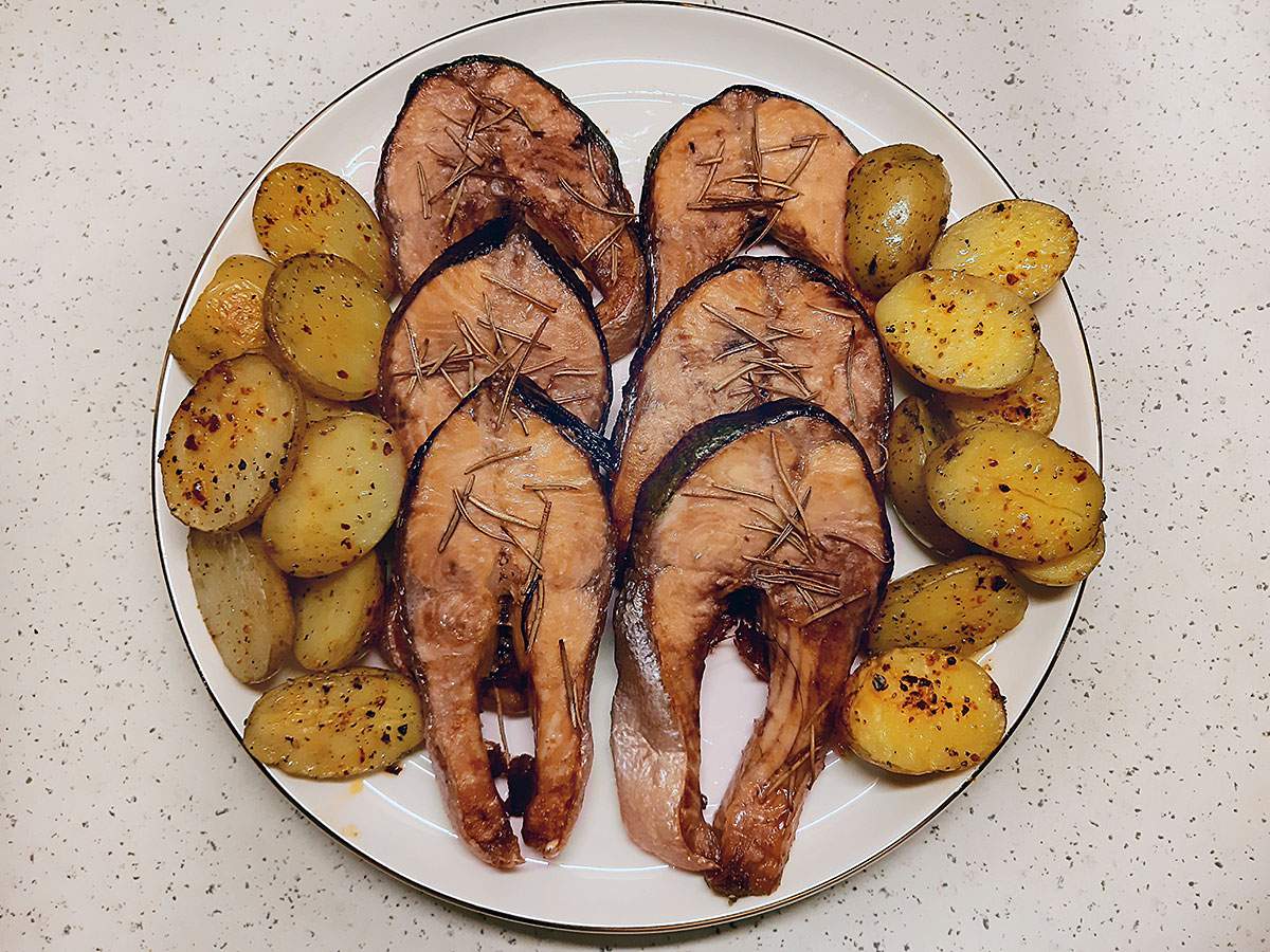 Biberiyeli Somon recipe