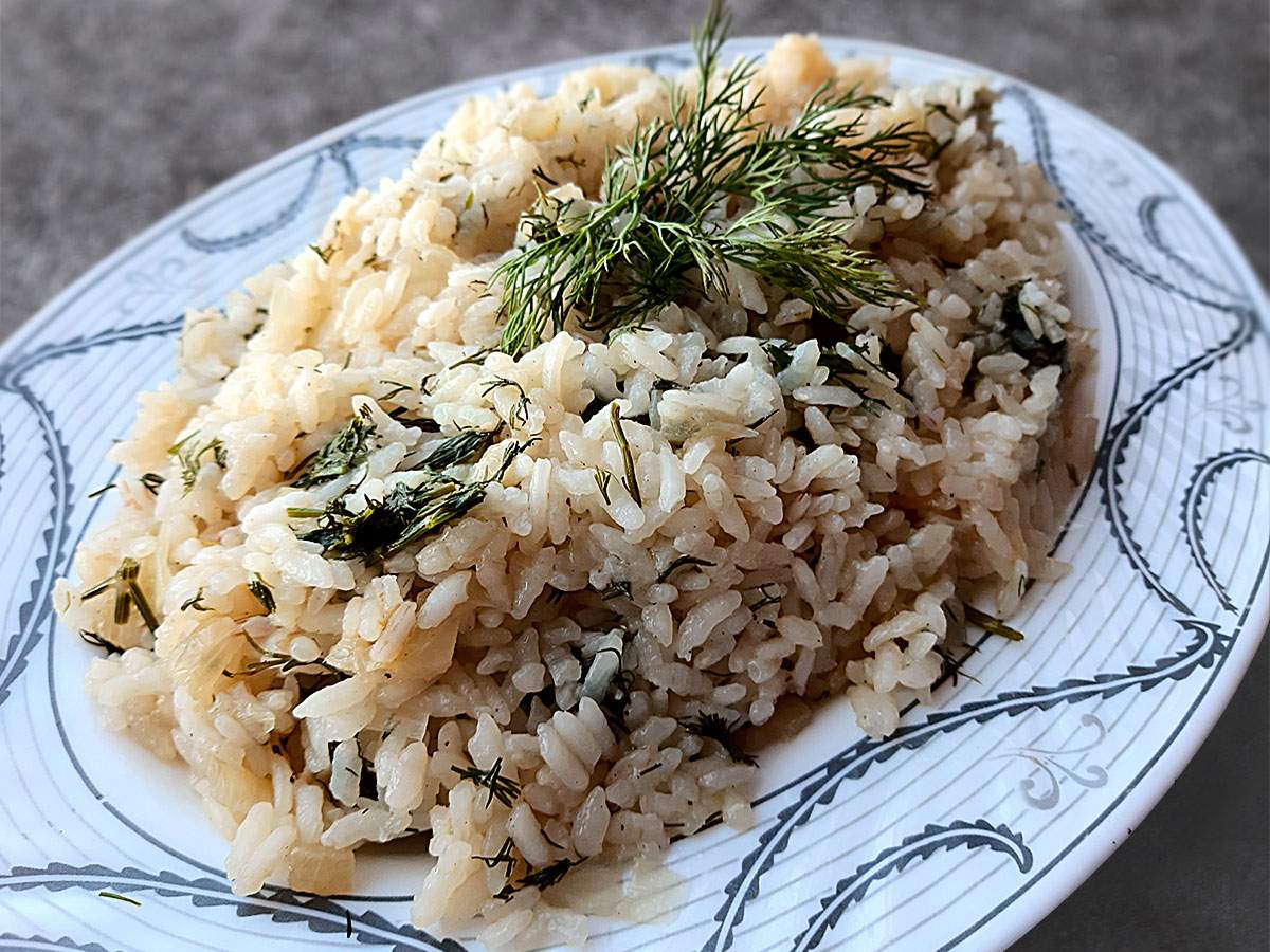 Dereoutlu Pilav recipe
