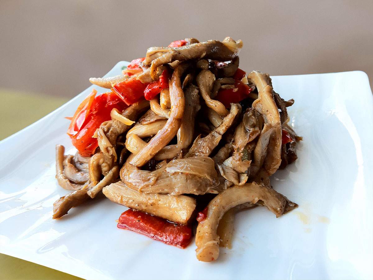 İstiridye Mantarı Kavurması tarifi