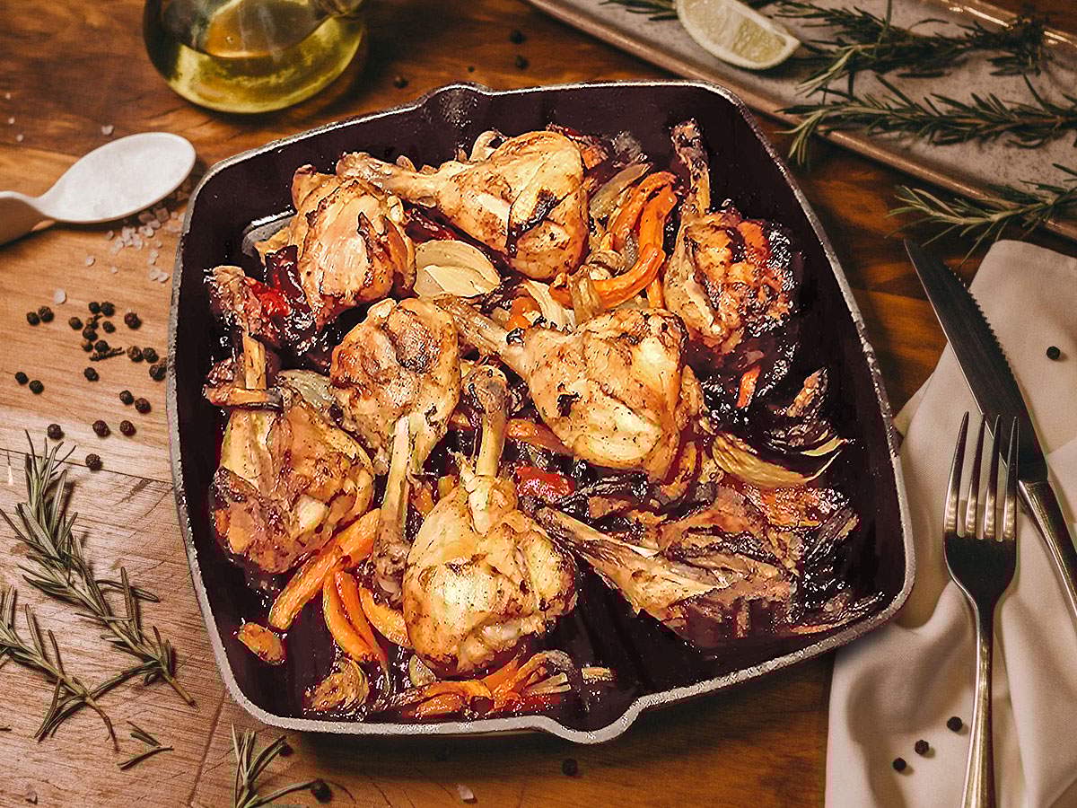 Nar Ekşili Fırın Tavuk tarifi