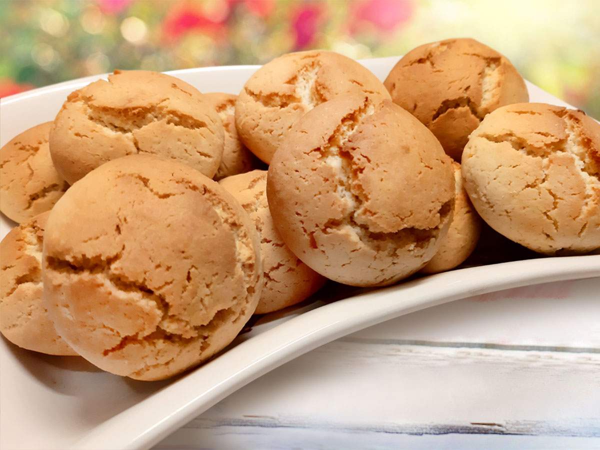 Portakal Kokulu Çatlak Kurabiye recipe
