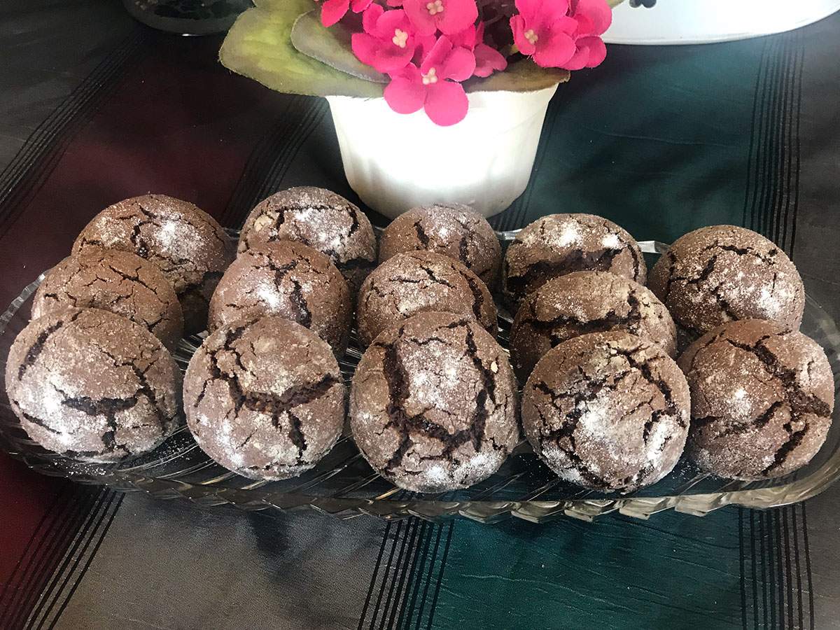 Pudra Şekerli Kakaolu Kurabiye tarifi