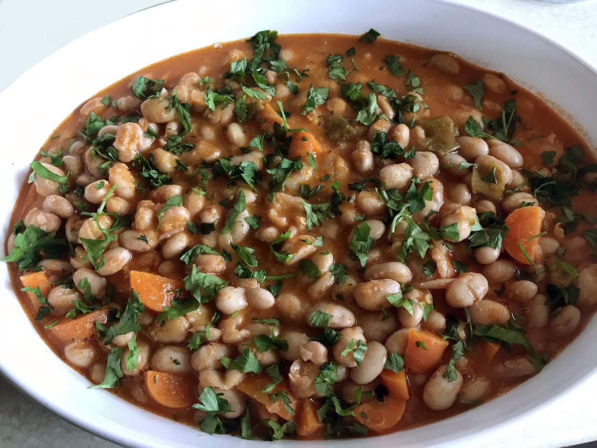 Sarımsaklı Pilaki recipe