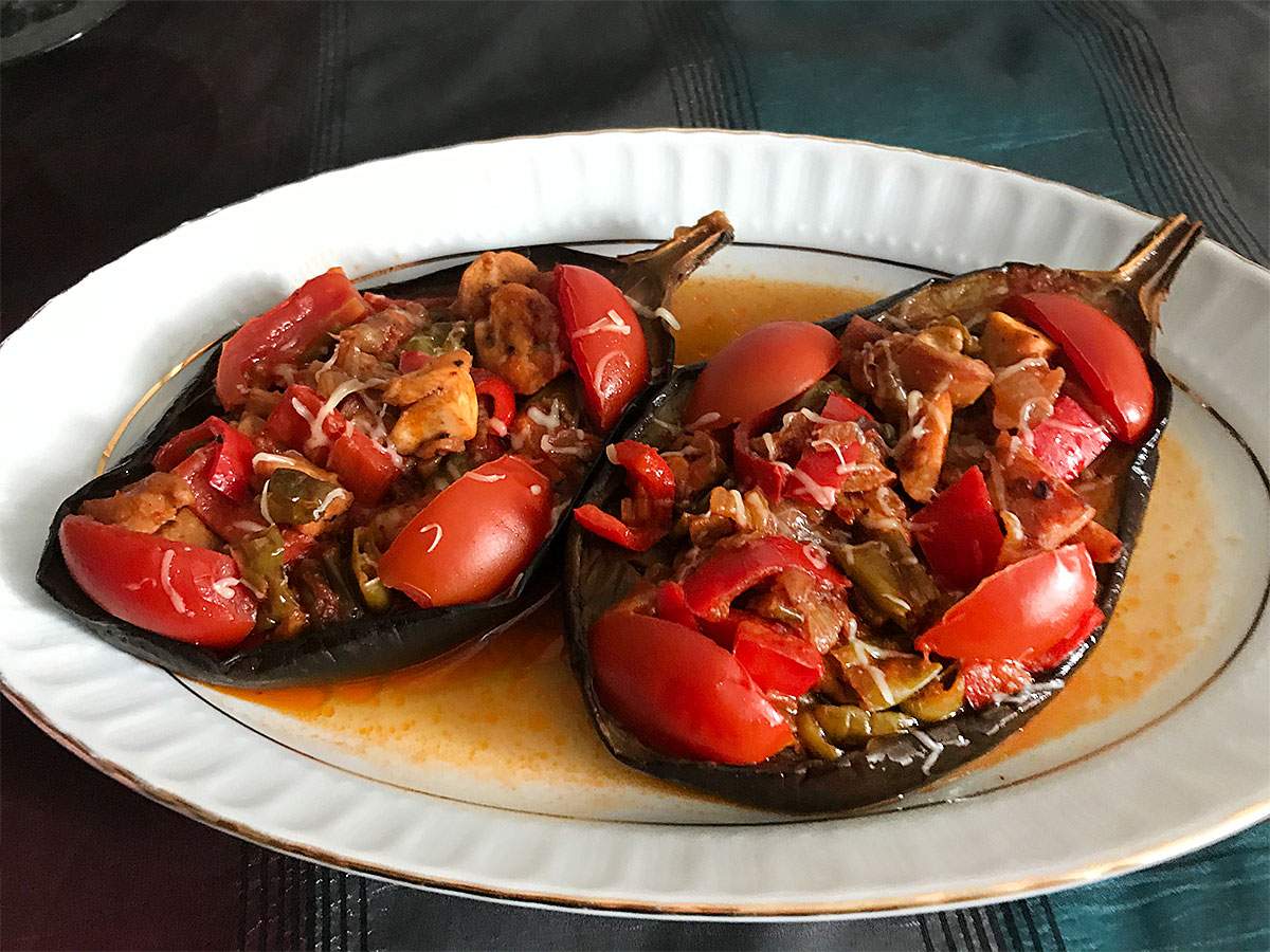 Tavuklu Bostan Kebabı tarifi