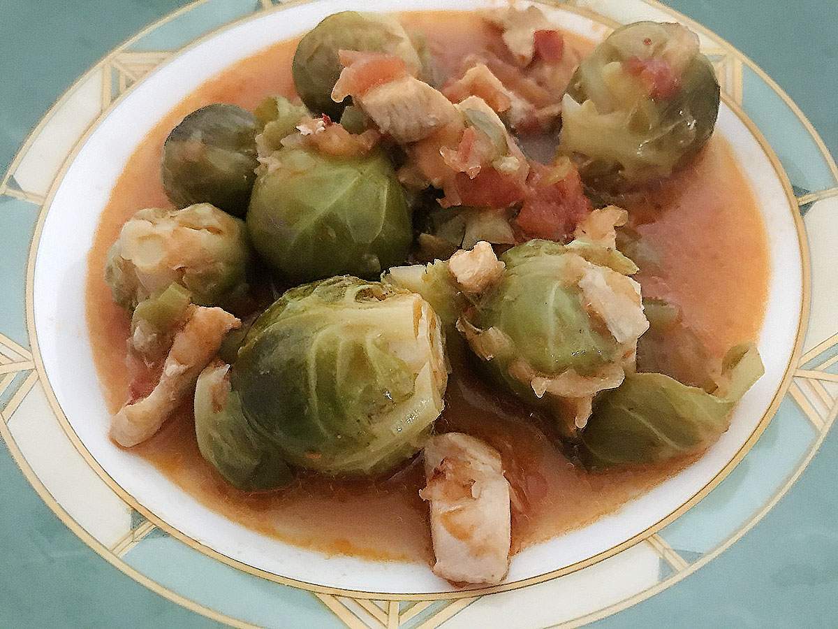 Tavuklu Brüksel Lahanası tarifi