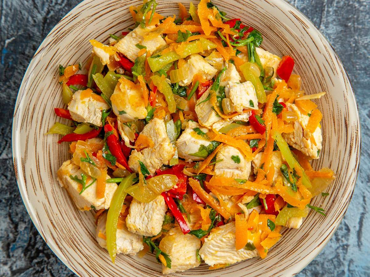 Havuçlu Tavuk Kavurma tarifi