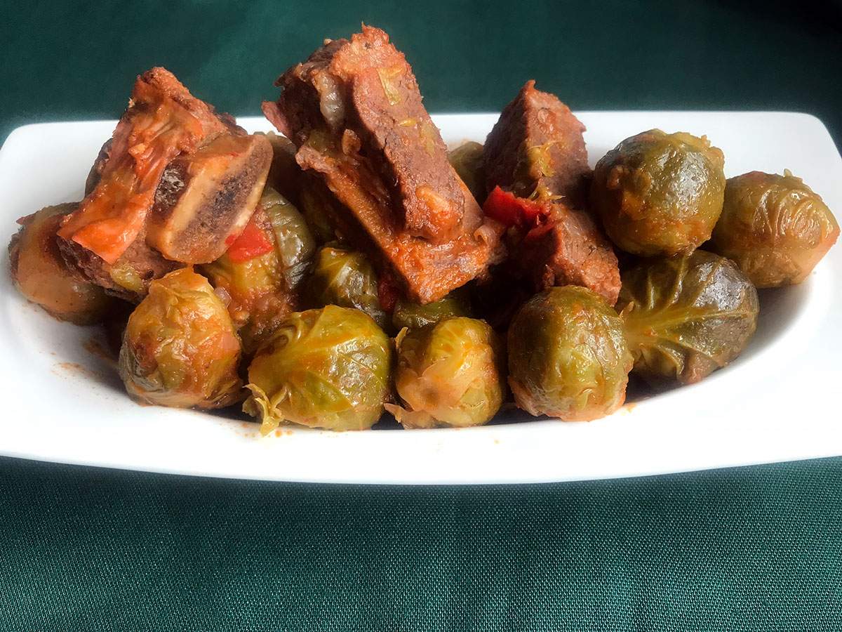 Kemikli Etli Brüksel Lahanası tarifi