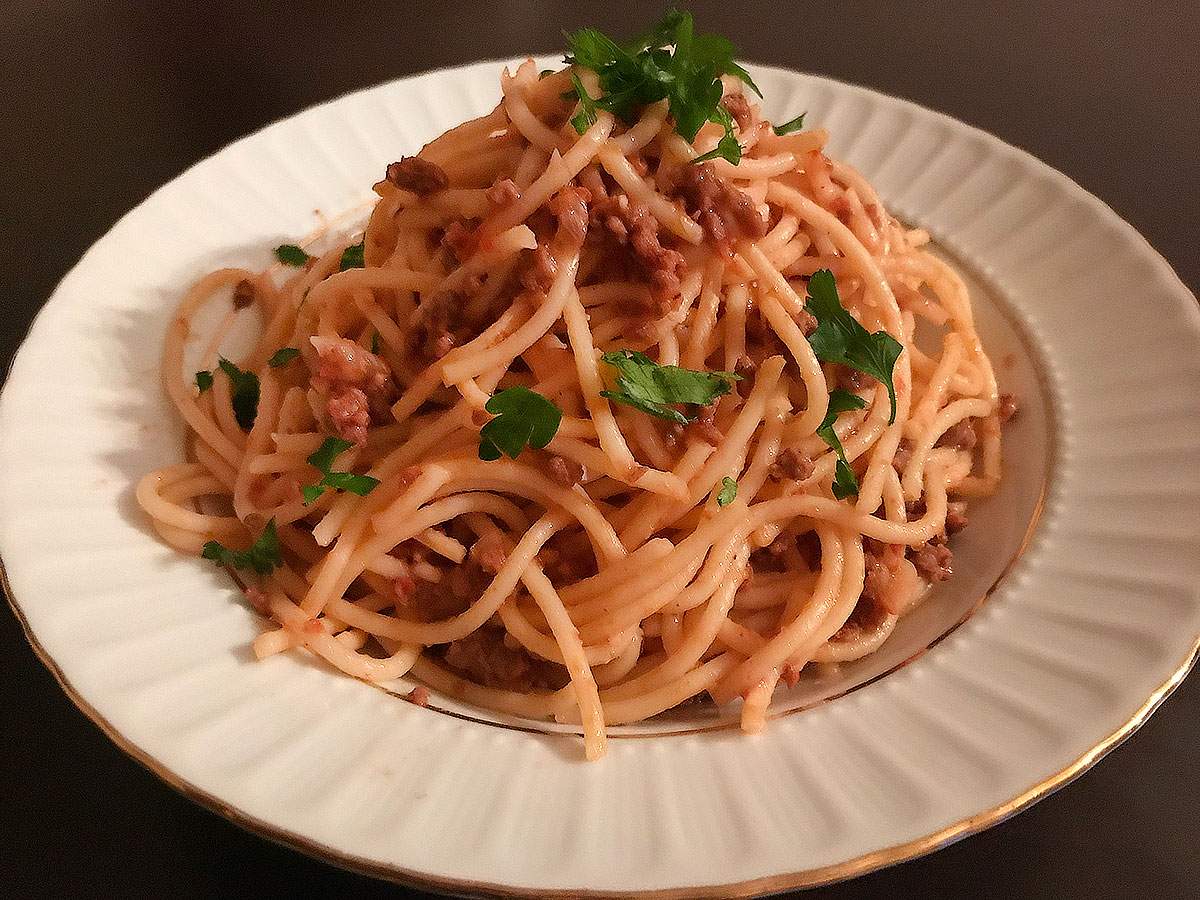 Kıymalı Makarna tarifi