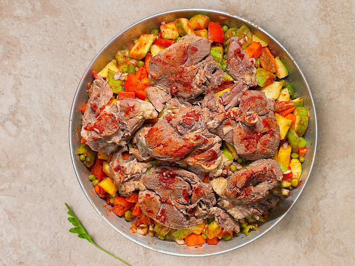 Kuzu Gerdanlı Orman Kebabı tarifi