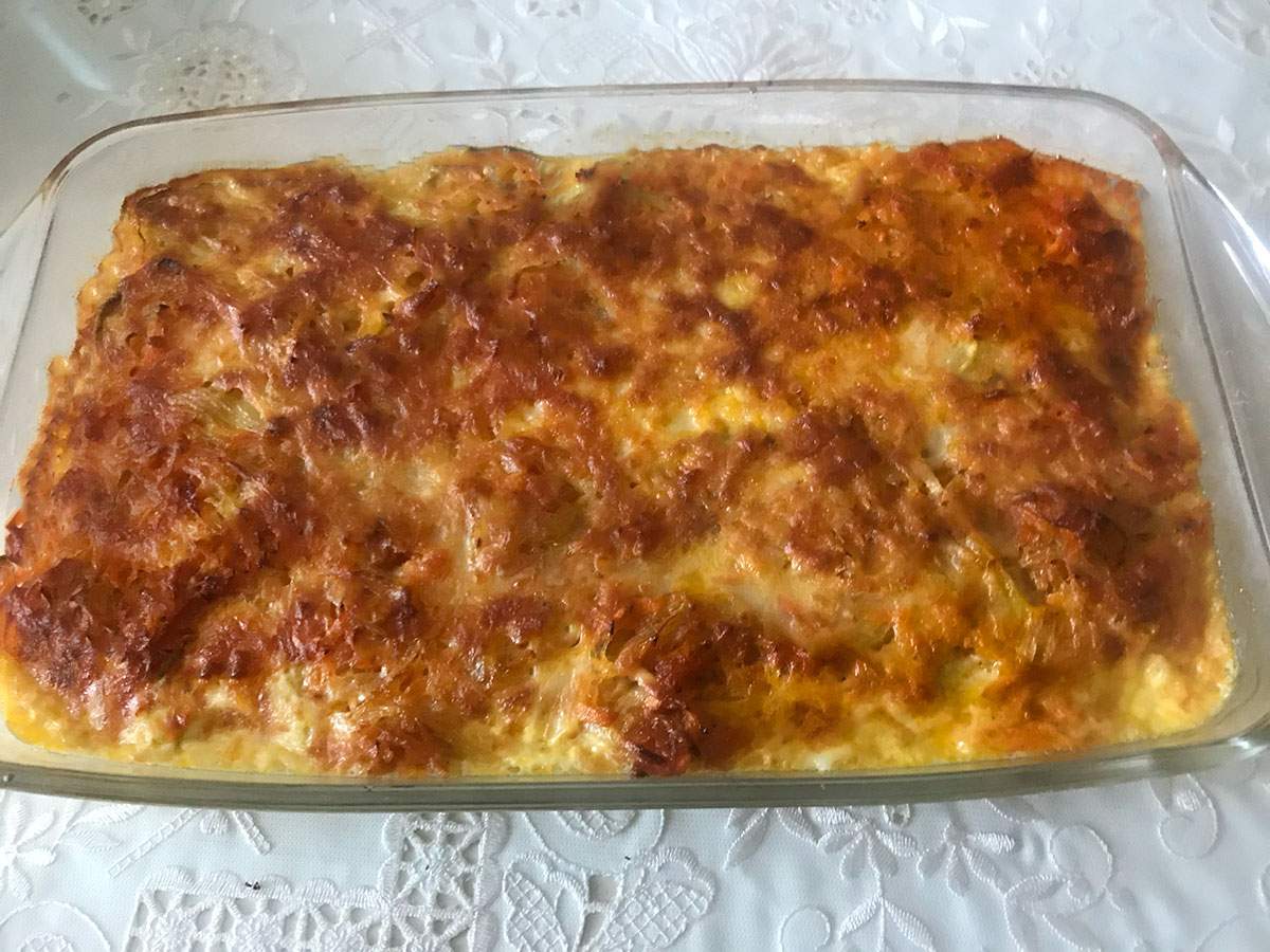 Fırında Sütlü Kabak tarifi