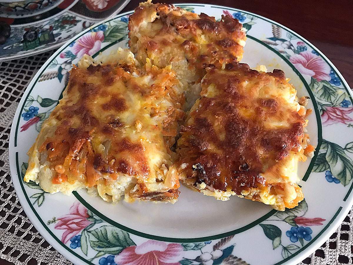 Fırında Sütlü Karnabahar tarifi