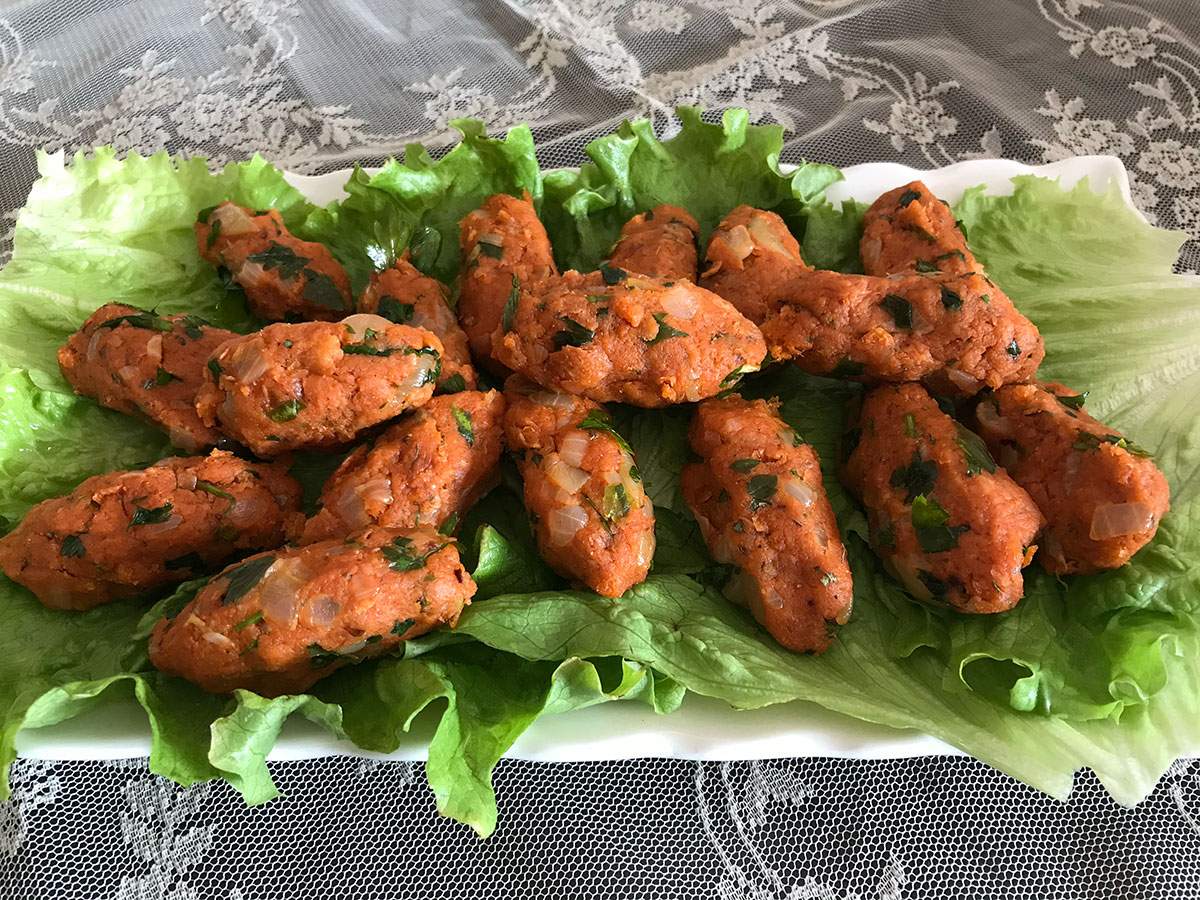 Yalancı Mercimek Köftesi tarifi