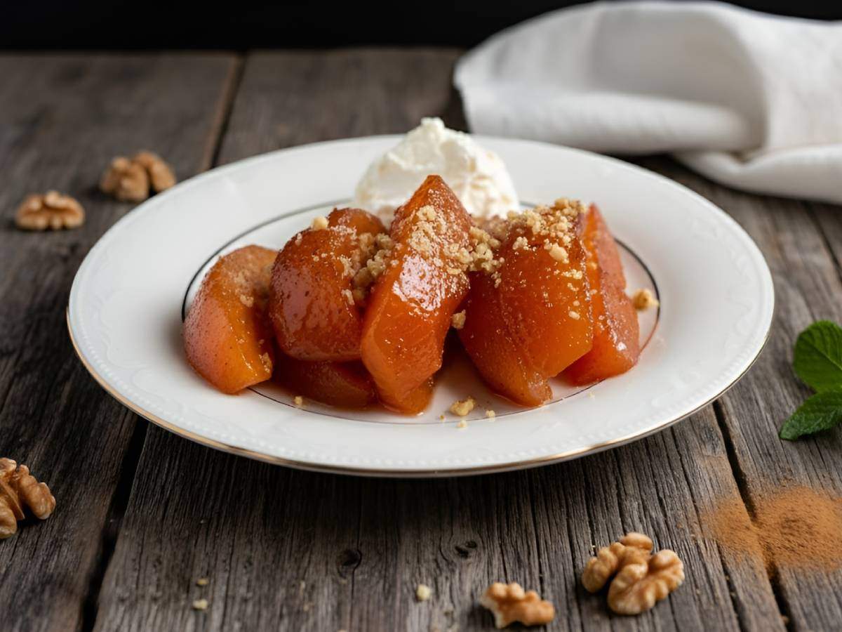 Tarçınlı Ayva Tatlısı recipe