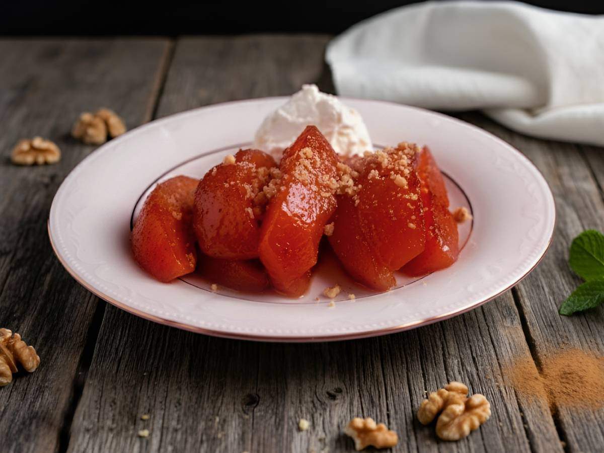 Tarçınlı Ayva Tatlısı tarifi