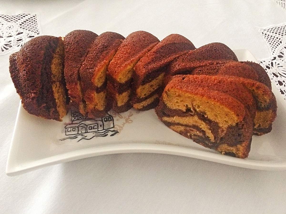 Bal Kabaklı Kakaolu Kek tarifi