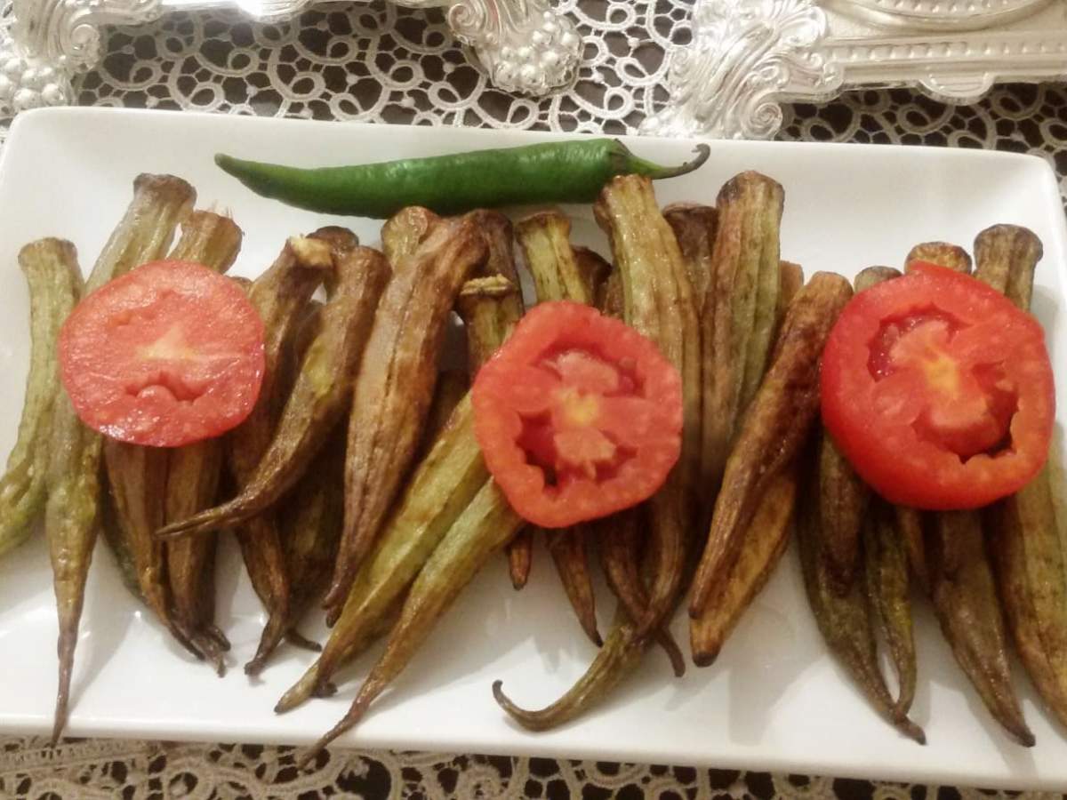 Bamya Kızartması tarifi