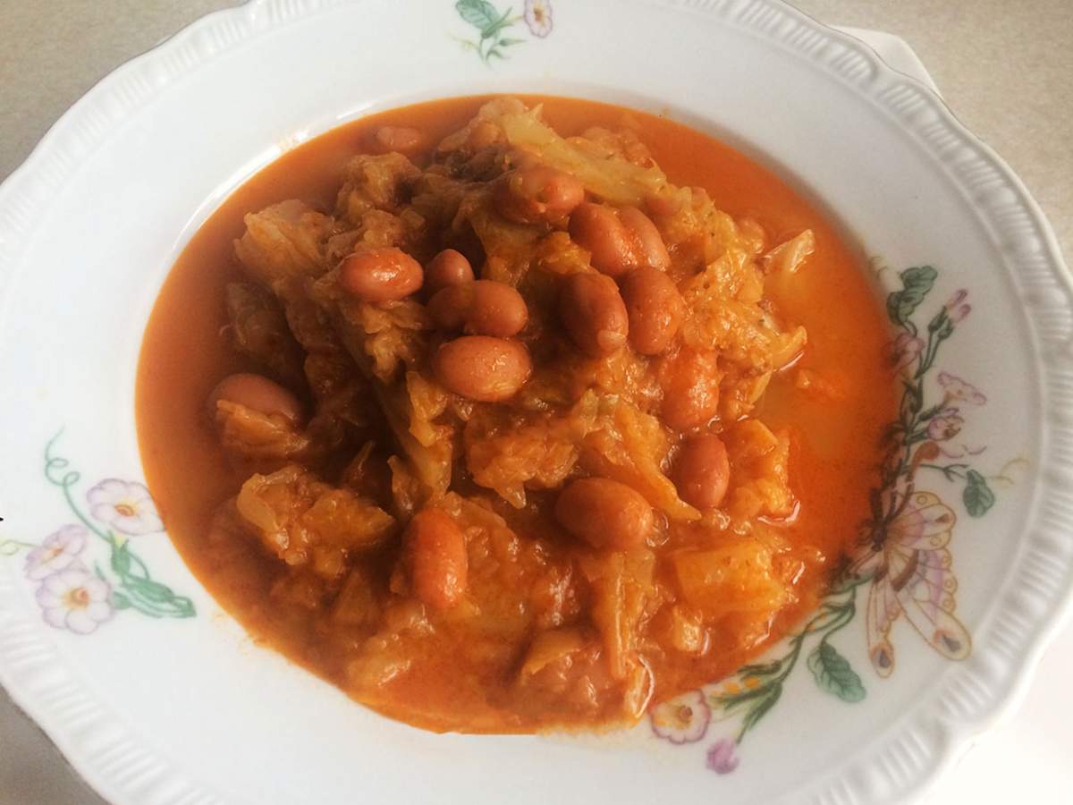 Barbunyalı Lahana Yemeği tarifi