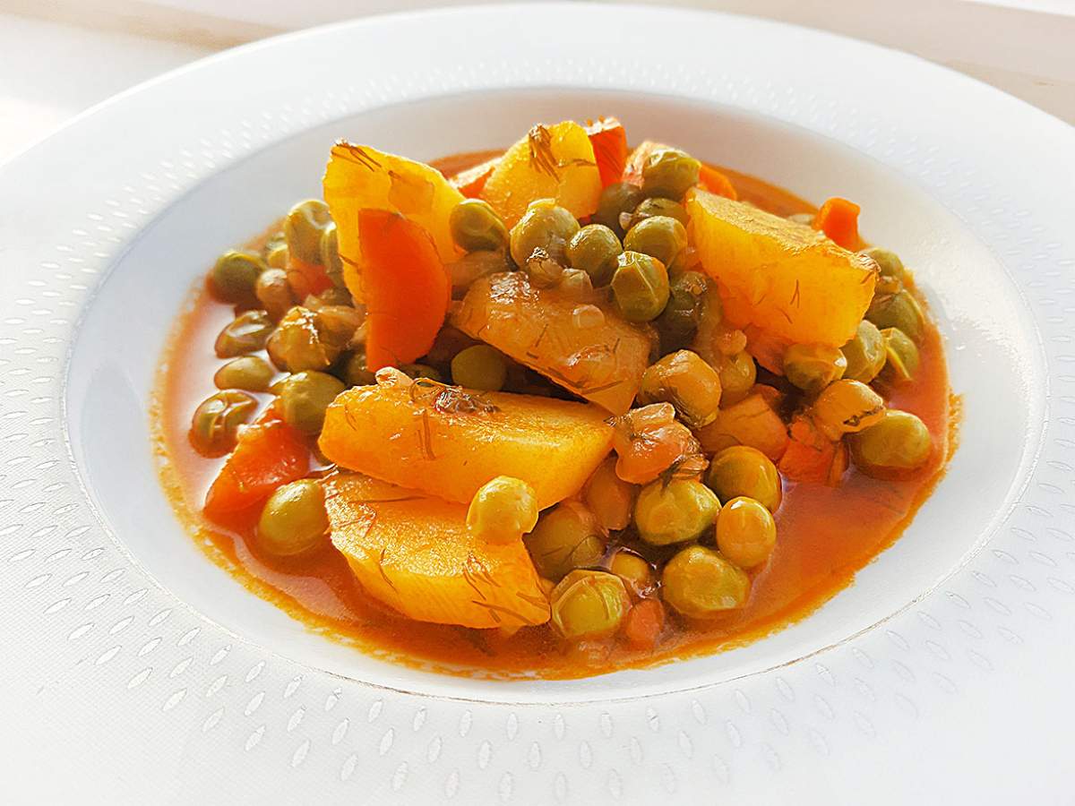 Bezelye Yemeği tarifi