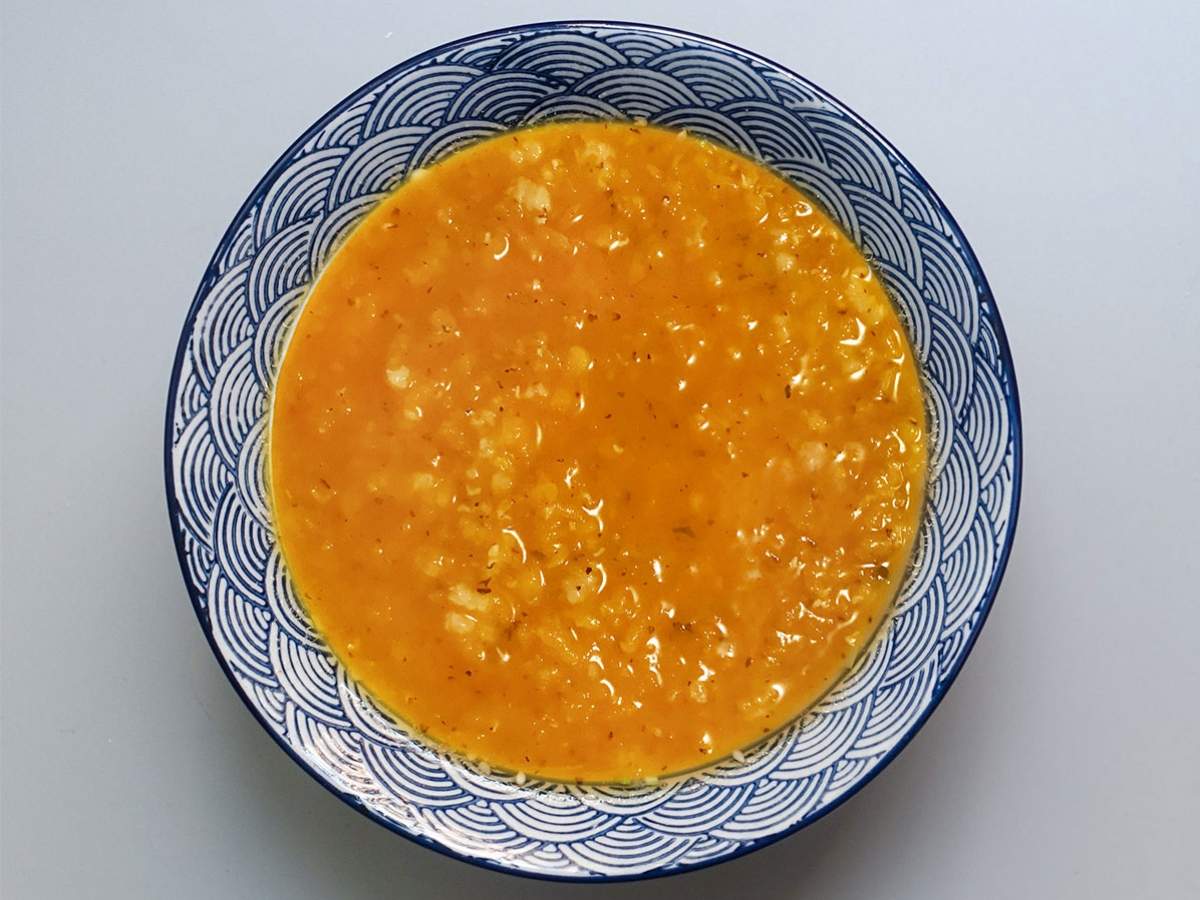 Bulgurlu Mercimek Çorbası tarifi