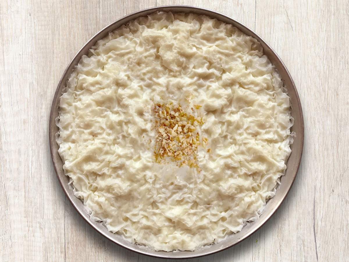 Cevizli Güllaç tarifi