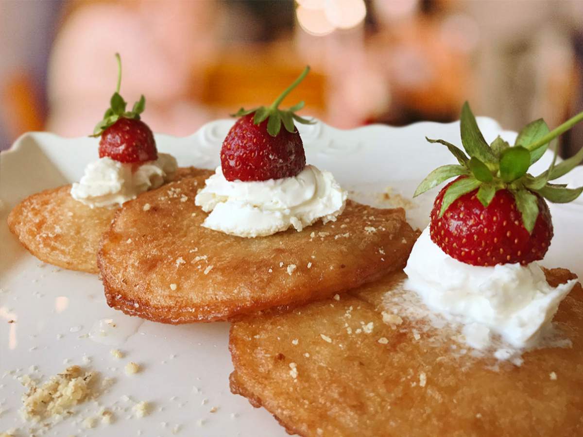 Çilekli Yassı Kadayıf tarifi