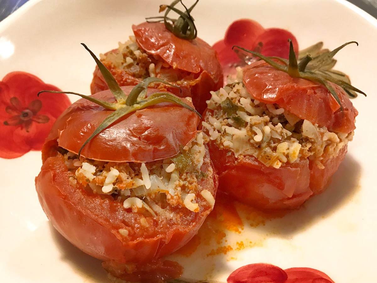 Domates Dolması tarifi