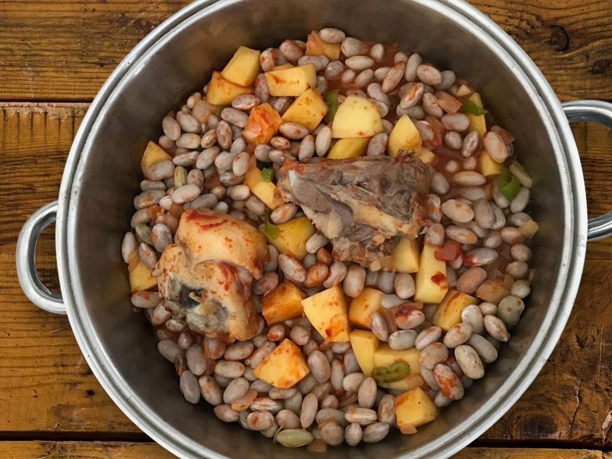 Etli Barbunya tarifi