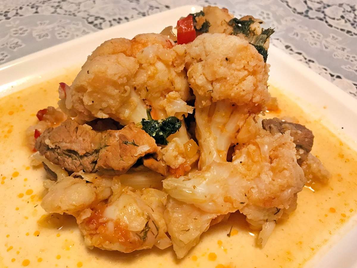 Etli Karnabahar Yemeği tarifi