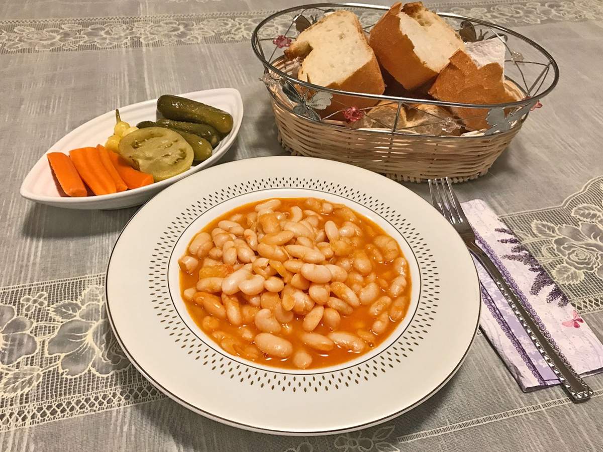 Etsiz Kuru Fasulye - Helmelenmiş Tarif tarifi