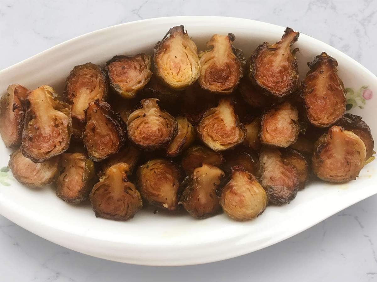 Fırında Ballı Brüksel Lahanası tarifi