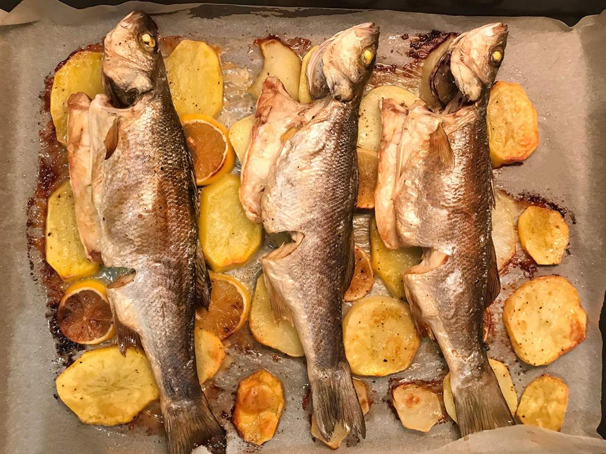 Fırında Levrek recipe