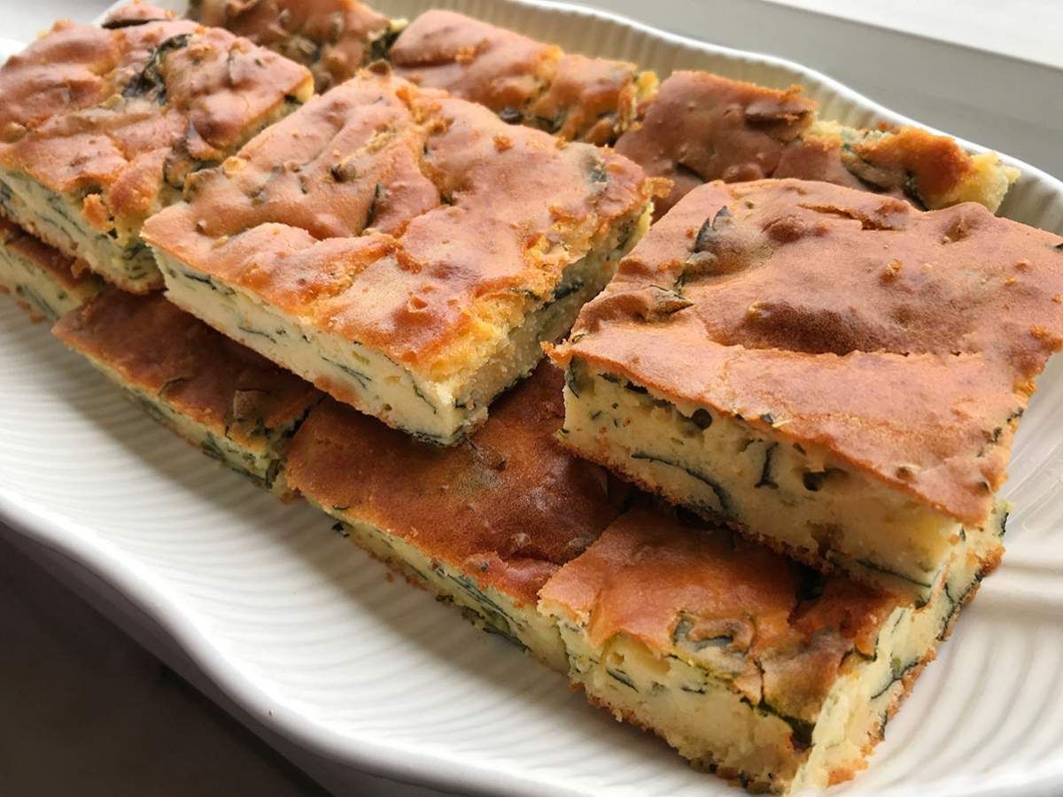 Ispanaklı Patatesli Tuzlu Kek tarifi