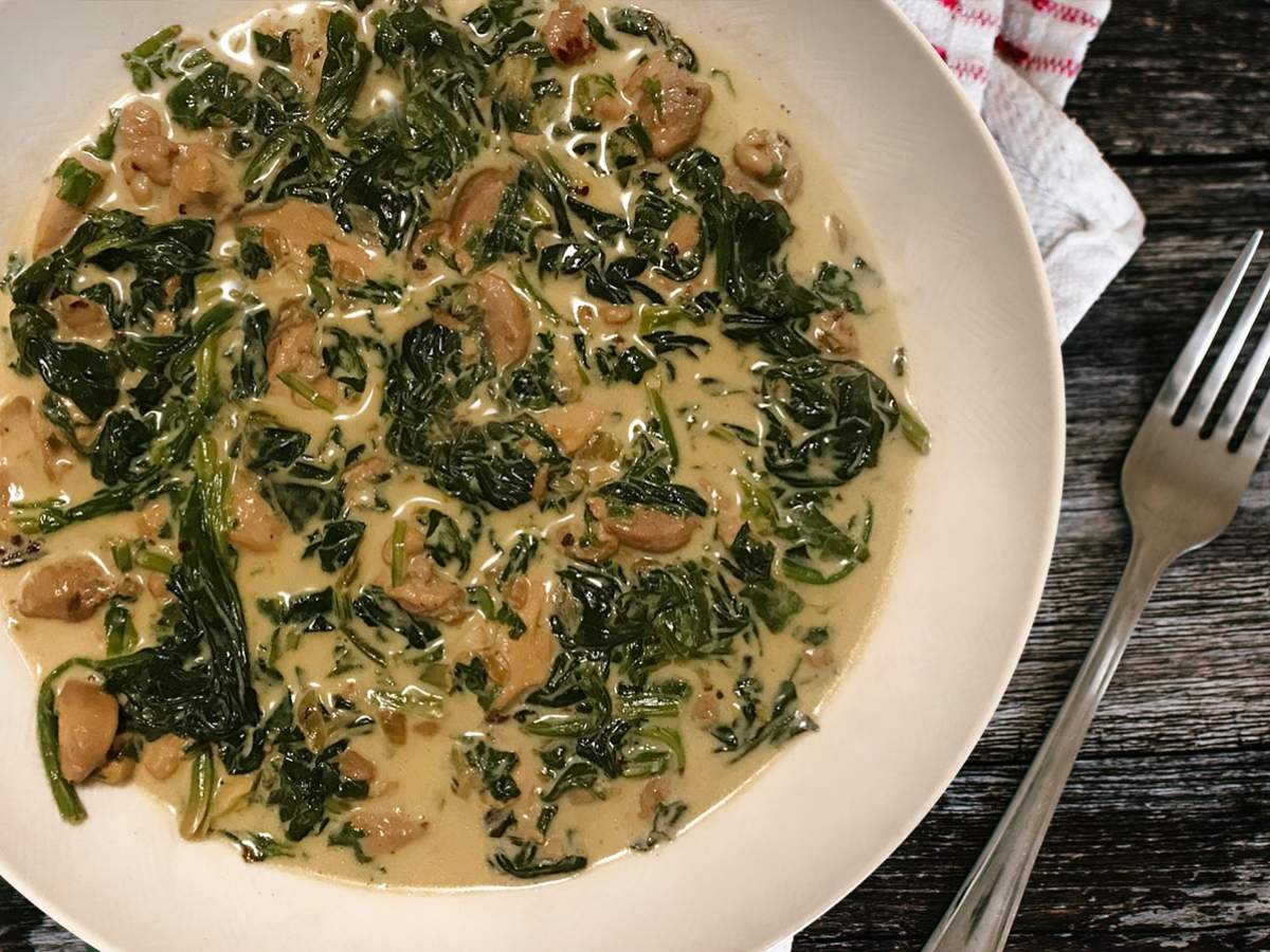 Ispanaklı Soya Soslu Tavuk tarifi