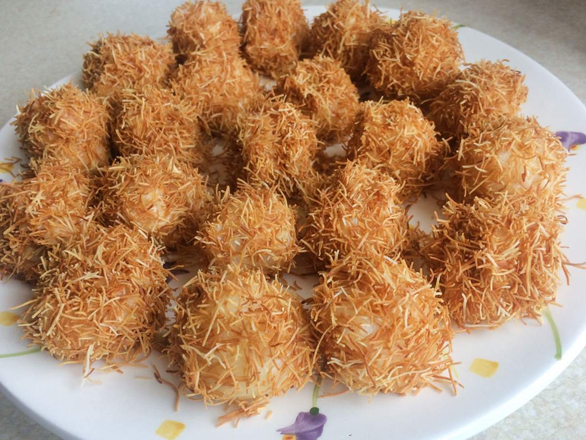 Kadayıf Topları tarifi