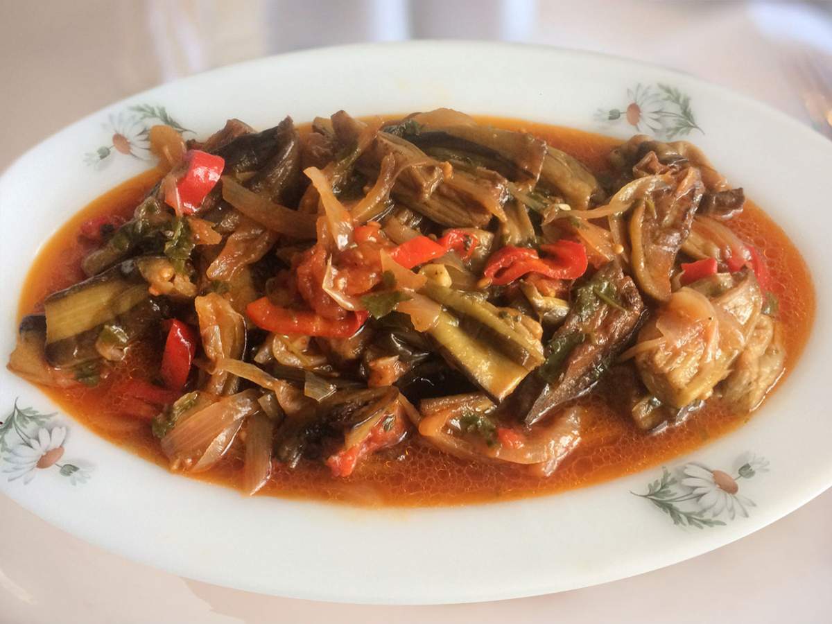 Kapya Biberli Zeytinyağlı Patlıcan tarifi