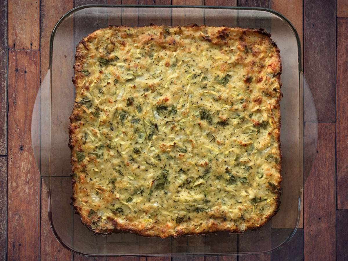 Fırında Karnabahar Mücveri tarifi