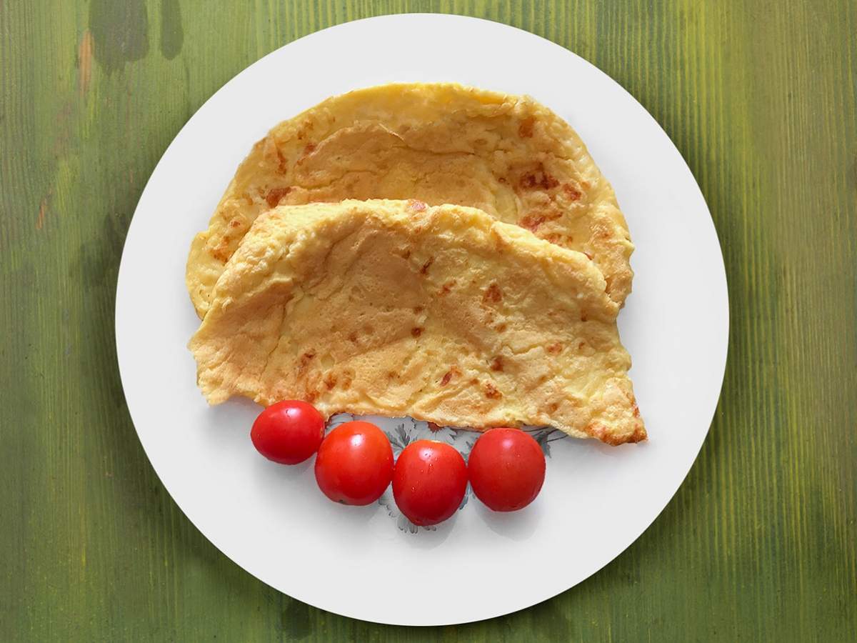 Kaşarlı Omlet tarifi