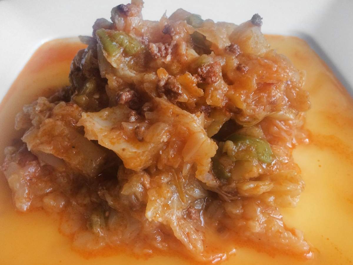 Kıymalı Kapuska tarifi