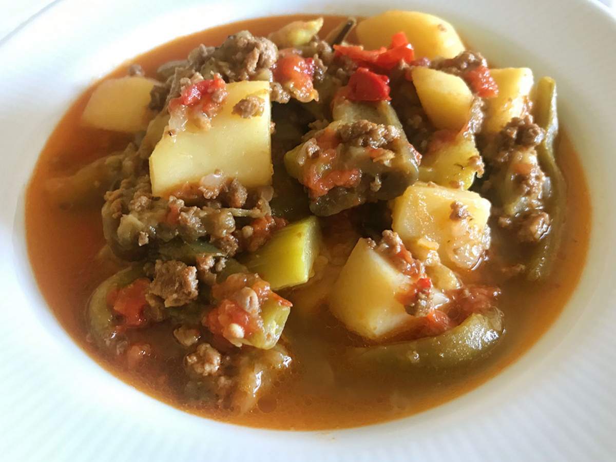 Kıymalı Türlü tarifi