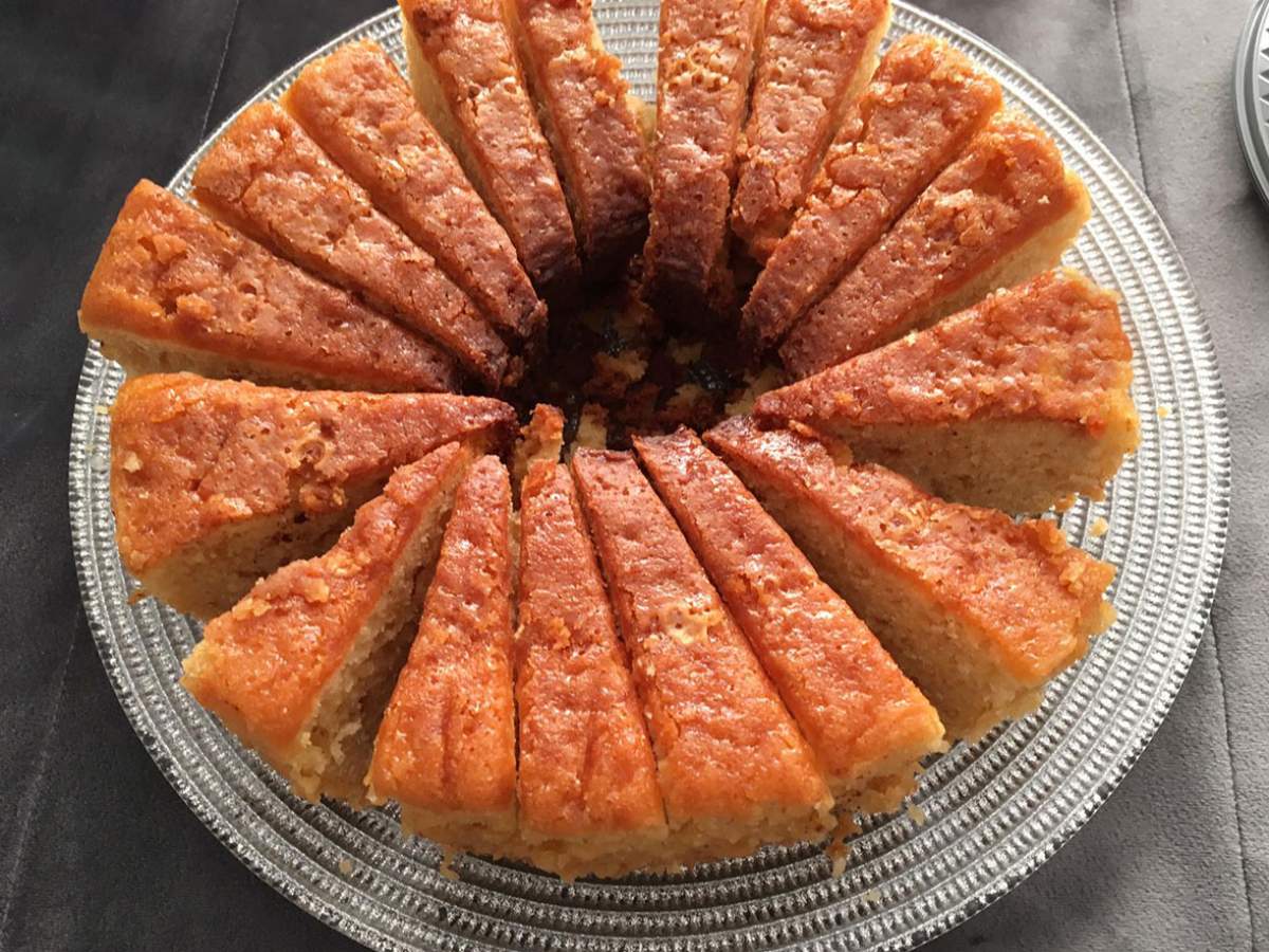 Limonlu Cevizli Kek tarifi