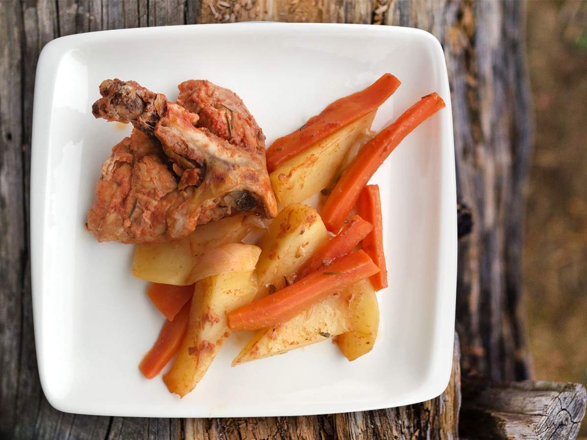 Limonlu Sebzeli Fırın Tavuk tarifi