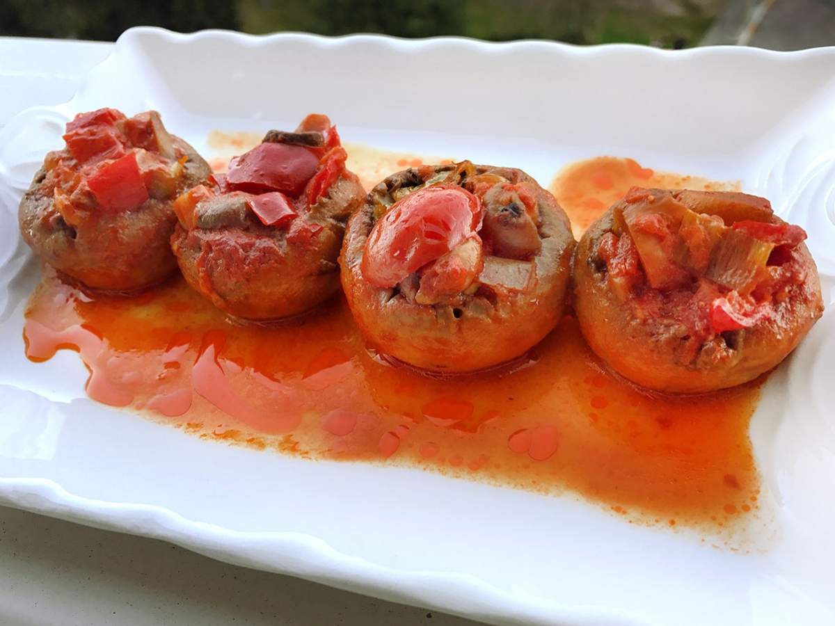 Mantar Dolması tarifi