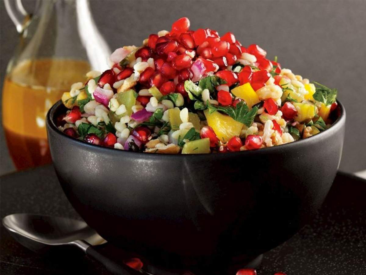 Narlı Bulgur Salatası tarifi