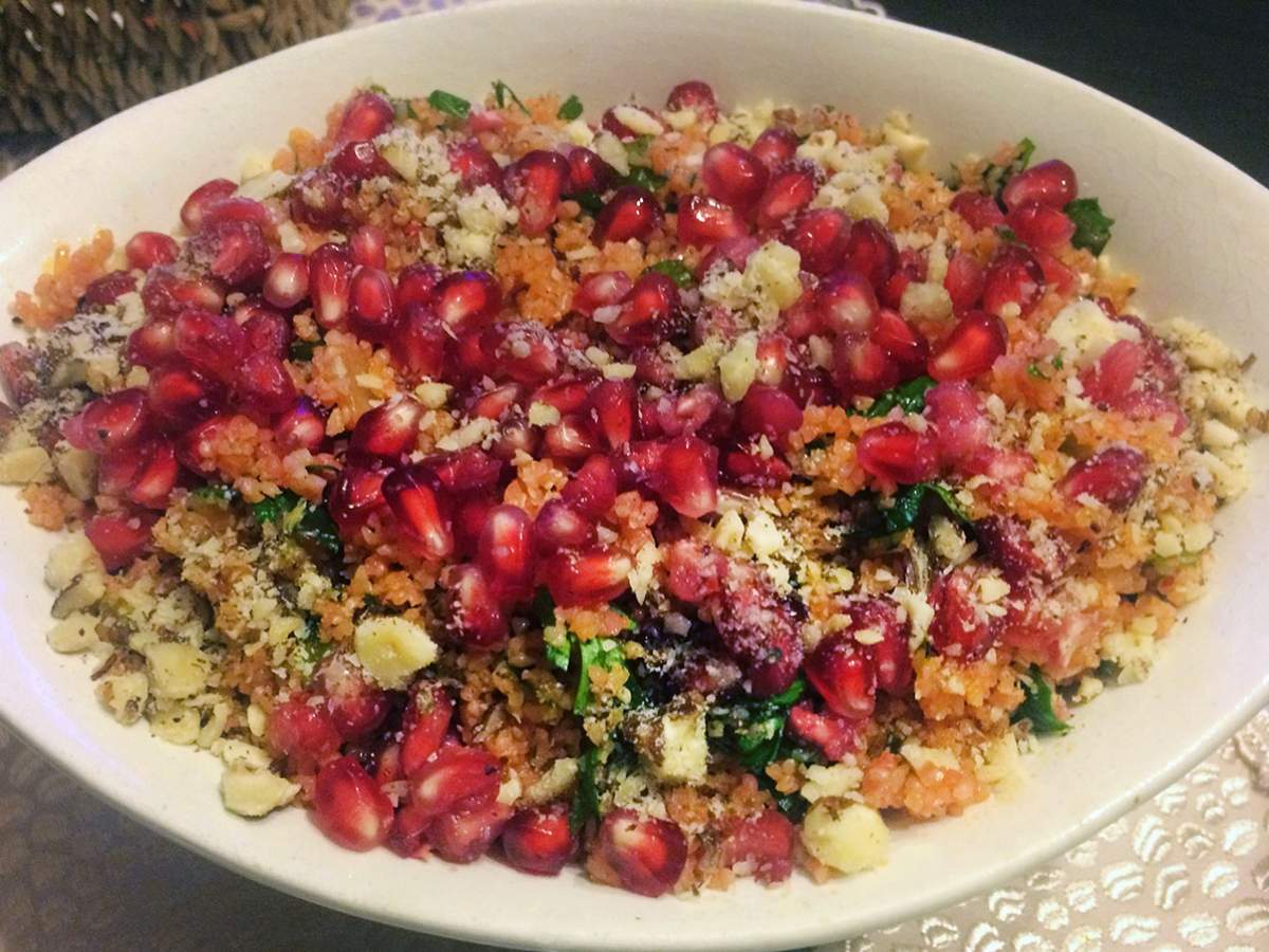 Narlı Cevizli Kısır tarifi