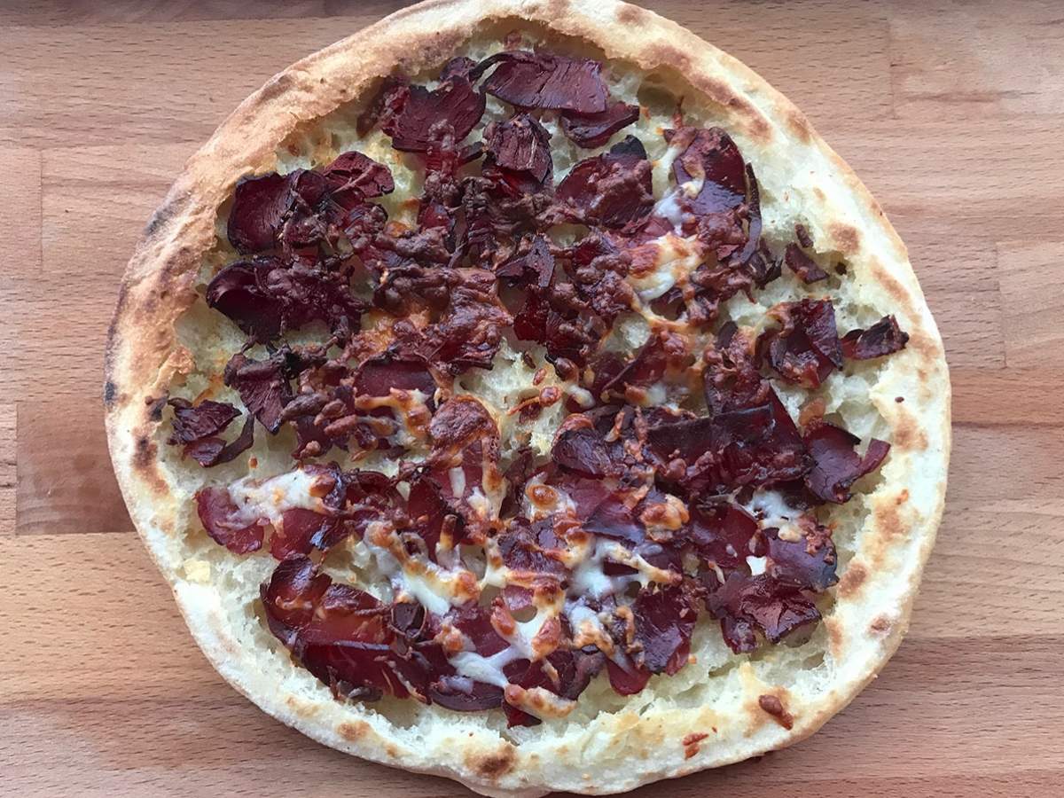 Pastırmalı Bazlama tarifi