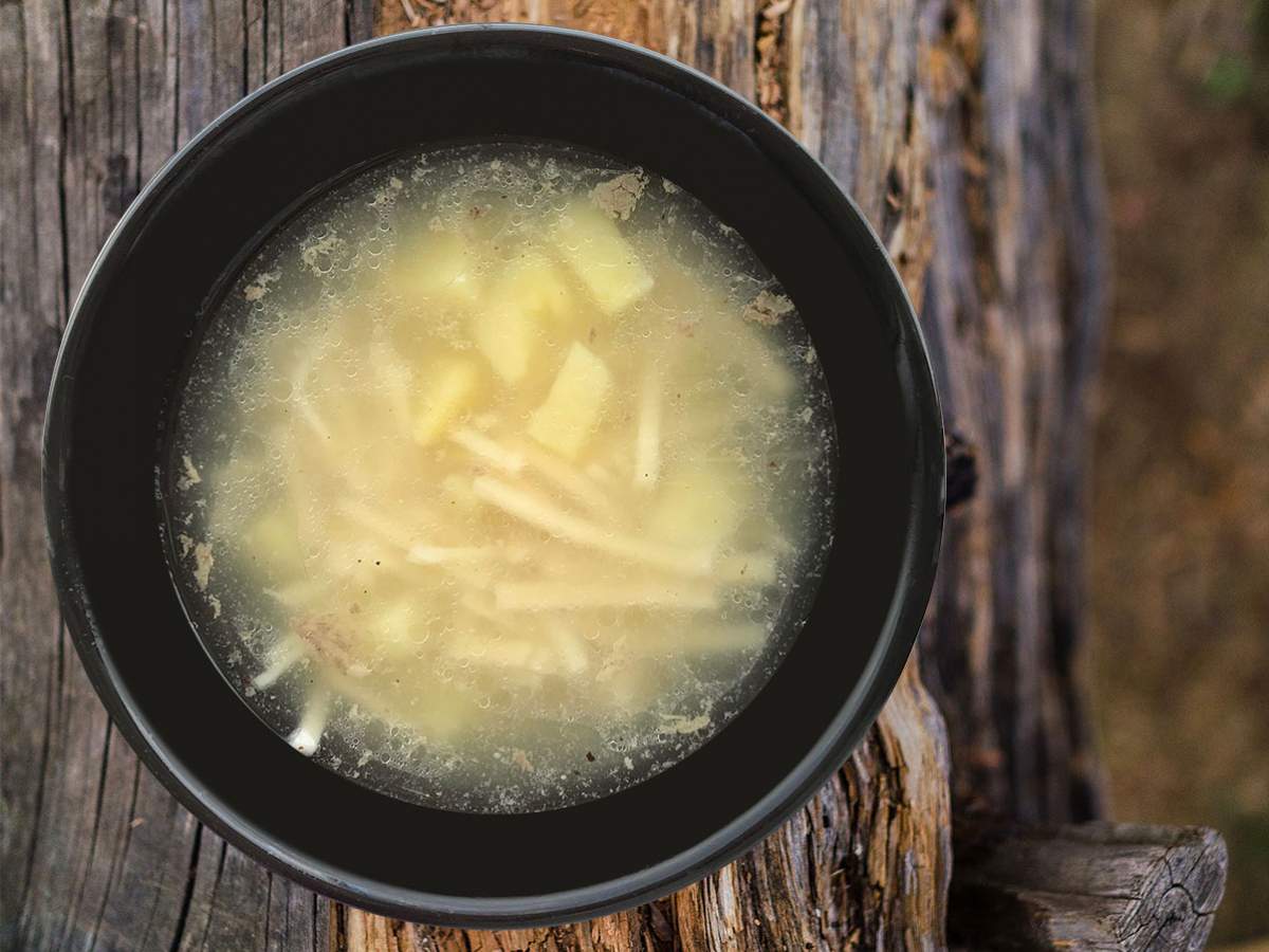 Patatesli Et Suyu Çorbası tarifi